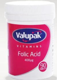 |VALUPAK FOLIC ACID